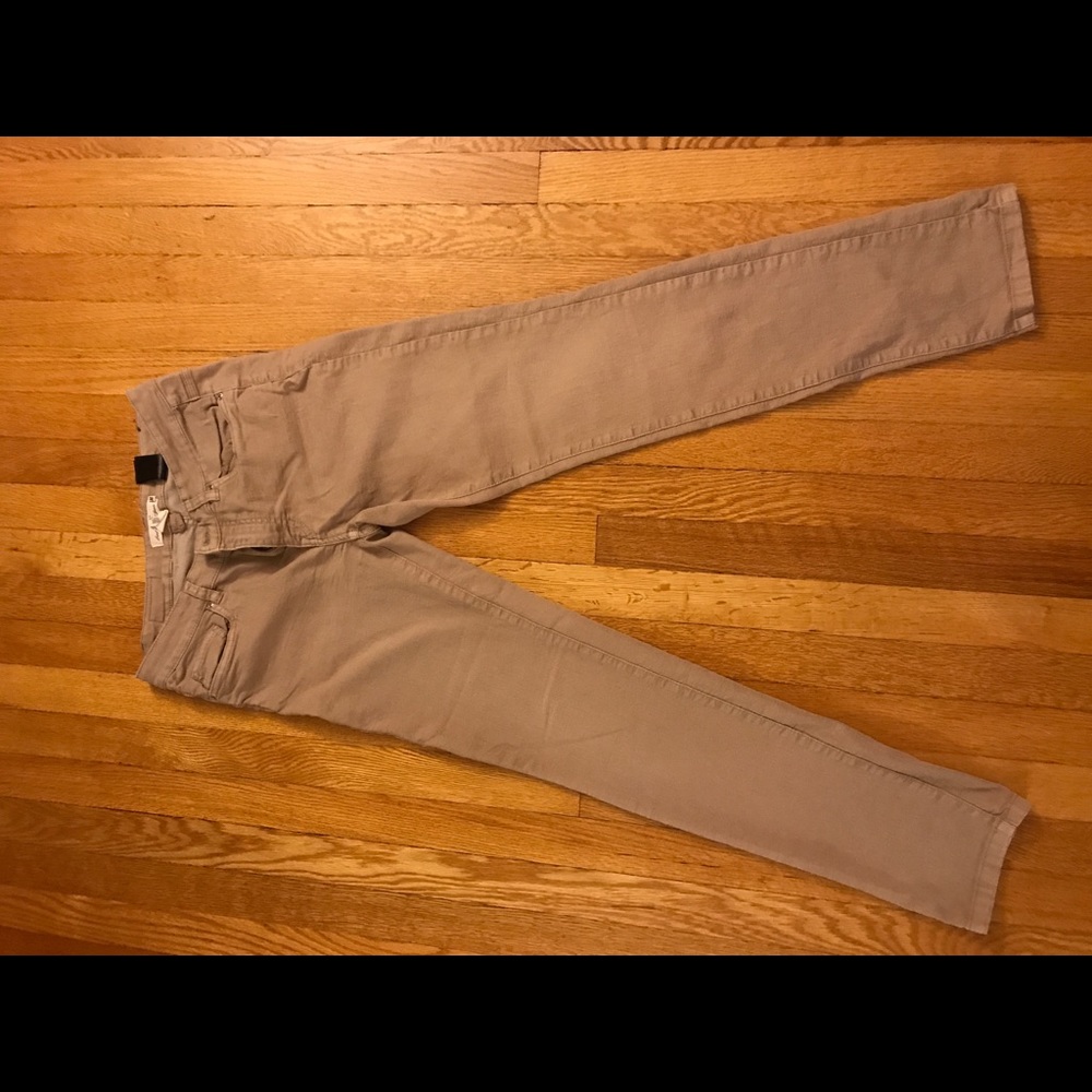 H&M logg khaki’s straight leg